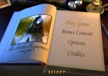 The Polar Express screen shot title